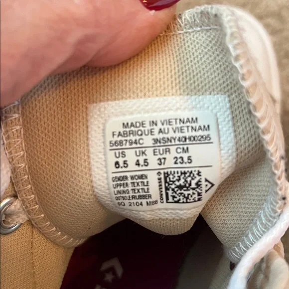 Converse All Star Canvas Platform High Sneakers - Picture 6 of 7